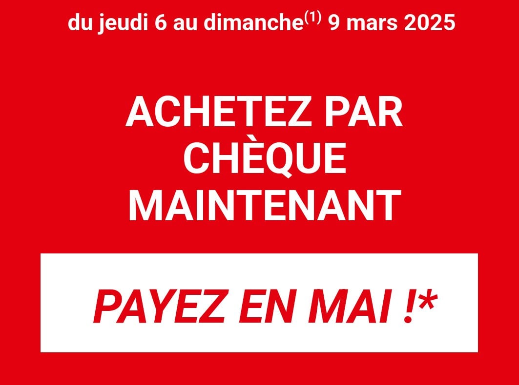 cheque differe